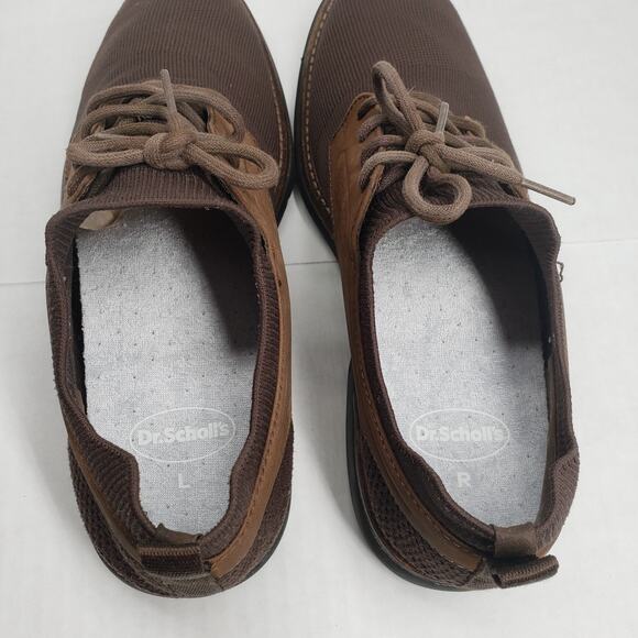 Mark Nason Los Angeles Clubman Westside Oxford Mens 9 Brown Leather Mesh Cushion - Picture 6 of 16